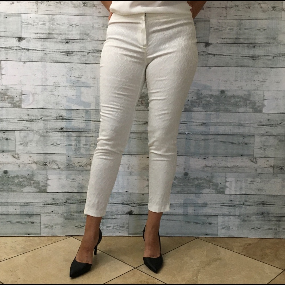 Motivi white skinny pants